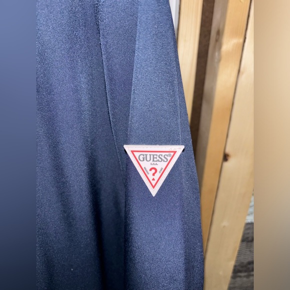 Guess Softshell Hooded Rain Jacket..(men’s)..size XXL..navy - Picture 8 of 8